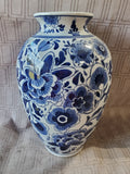 Blue and White Ceramic Vase (B)