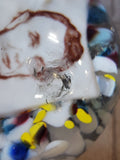 John Degenhart Abraham Lincoln Glass Paperweight
