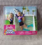 Barbie Team Stacie Soccer Doll Set UNOPENED