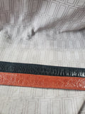 Pair of Talbots Italian Alligator Calfskin Belts—Women's Size XL