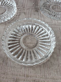 Set of 4 ACC Lead Crystal Coasters