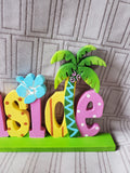 Beach Themed "Seaside" Sign