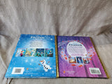 (A) Pair of Children's Disney Frozen Books
