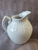 Two's Company White Ceramic Cream Pitcher