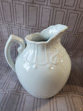 Two's Company White Ceramic Cream Pitcher