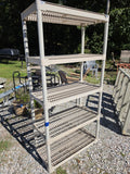 5-Tier Plastic Shelving Unit (A)