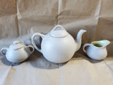 3 Piece Pigeon Forge Pottery Dogwood Tea Set