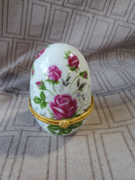 Egg Shaped Trinket Box