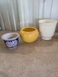 Lot of Small Planter Pots