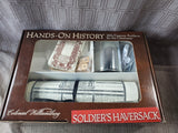 Colonial Williamsburg Hands-On History "Soldier's Haversack" 18th Century Artifacts for the Classroom Set UNOPENED