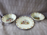 3 Piece Royal Doulton Bunnykins China Set