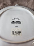 Set of 4 Pier 1 White Pumpkin Salad Plates
