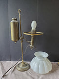 German Student Lamp Co. Brass Lamp WORKS