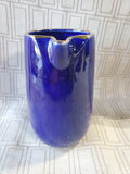 Seagram's VO Imported Canadian Whiskey Cobalt Blue Pitcher