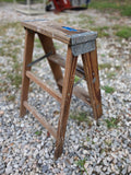 2-Step Wooden Ladder