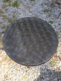 Tall Bronze Tone Decorative Plant Stand (Heavyweight)