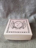 Colonial Williamsburg Foundation "Powder of Roses" Body Powder and Powder Puff Set UNUSED
