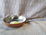 Vintage Paul Revere Copper and Brass Small Skillet