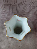 Imperial Limoges White & Gold Vase