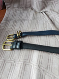 Pair of Coach Leather Belts (AA)—Women's Size Large and Size 38