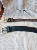 Pair of Coach Leather Belts (F)—Women's Size XL