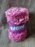 Fuzzy Pink Yahtzee Game UNUSED