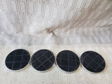 Set of 4 "Merry Christmas" Coasters