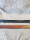Pair of Coach Leather Belts (E)—Women's Size XL