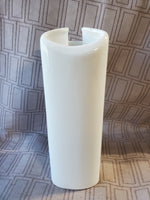 Dansk White Porcelain Double Vase