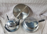 Aluminum Skillet with Chafing Dish