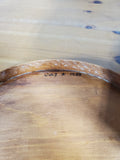 Vintage Wooden Firkin Sewing/Sugar Bucket
