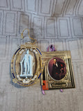 Pair of White House/Virginia State Capitol Christmas Ornaments