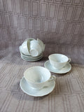 12 Piece Demitasse and Saucer Set