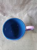 Disney Parks Alice in Wonderland Purple and Blue Teacup