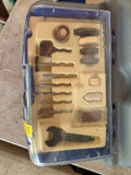Dremel Tool w/Flexible Shaft Attachment, Bits and Storage Box