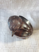 Carved Wooden Bird Figurine