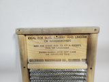 Vintage Columbus Washboard Co. Wood and Metal Washboard