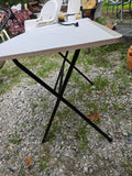 Folding Work Table w/Power Strip