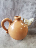 Glazed Pottery Boar Head Spout Pitcher