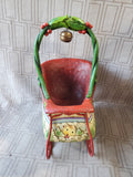Jim Shore "Sleigh Bells Ring" Figurine with Ornaments