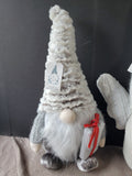 Pair of Gnome for the Holidays White Plush Gnomes