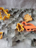 Lot of Cookie Cutters and Molds
