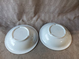 Set of 6 Melamine Beach Themed Dinner Plates and Bowls