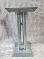 Vintage Tin Tapered Candle Mold