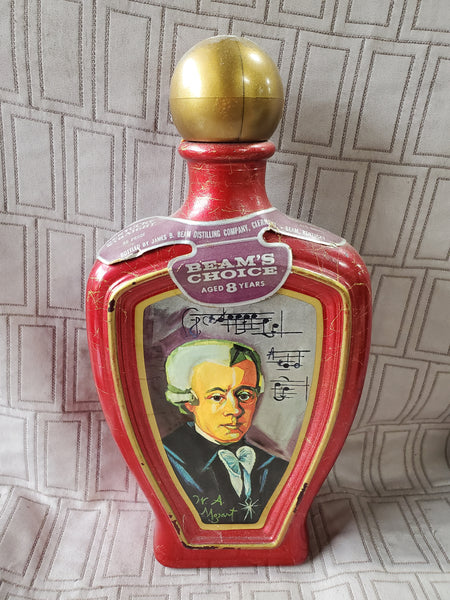 (C) Vintage Jim Bean "Mozart" Whiskey Decanter