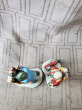 Department 56 The Heritage Village Collection "Cobbler & Clock Peddler" 2 Piece Figurine Set