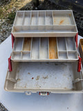 Two Small Plastic Tackle Boxes, Empty