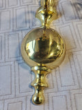 Pair of Brass Wall Sconces (2 PAIRS AVAILABLE PRICED INDIVIDUALLY AT $25 EACH)