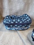 Vera Bradley "Nantucket Navy" Pattern Bag Lot