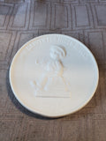 Hummel "The Merry Wanderer" Keepsake Bisque Plaque